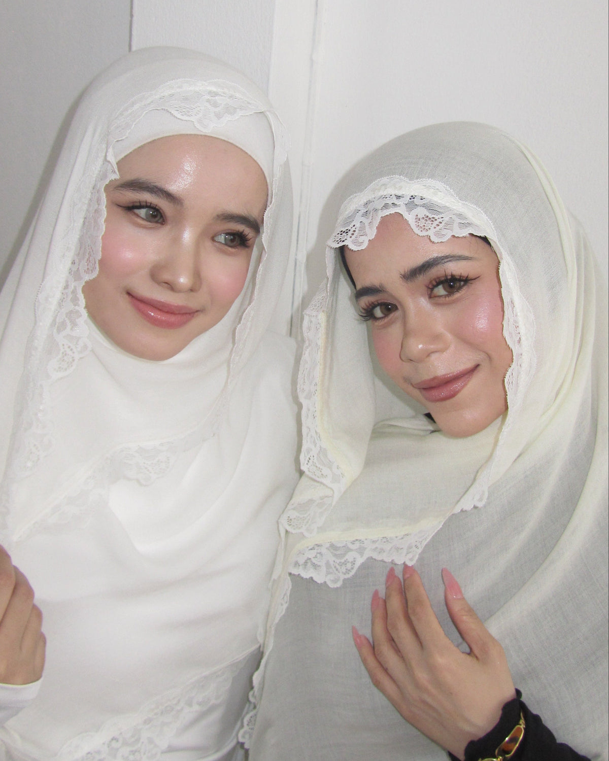 Modal Lace Hijab